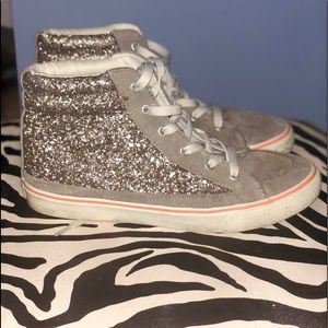 Sequin sneakers